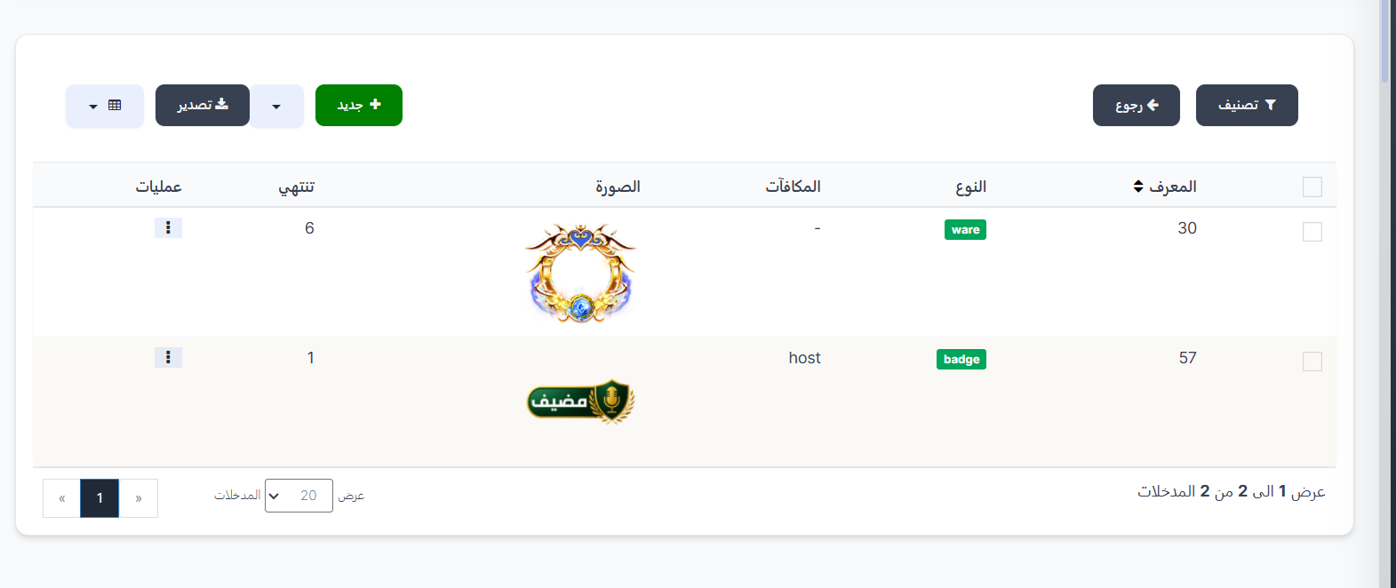 هدايا النطاق
