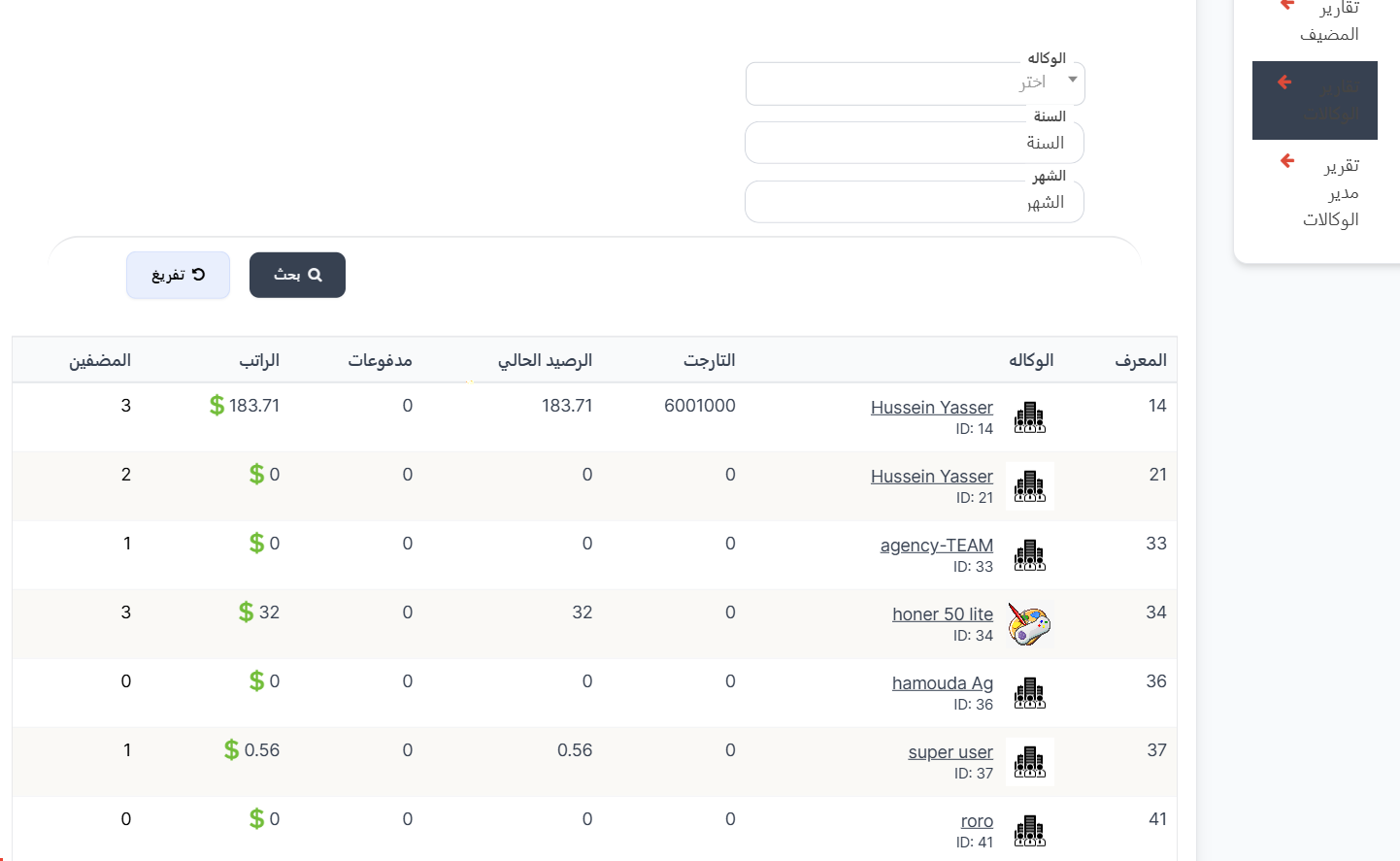 تقارير الوكالات